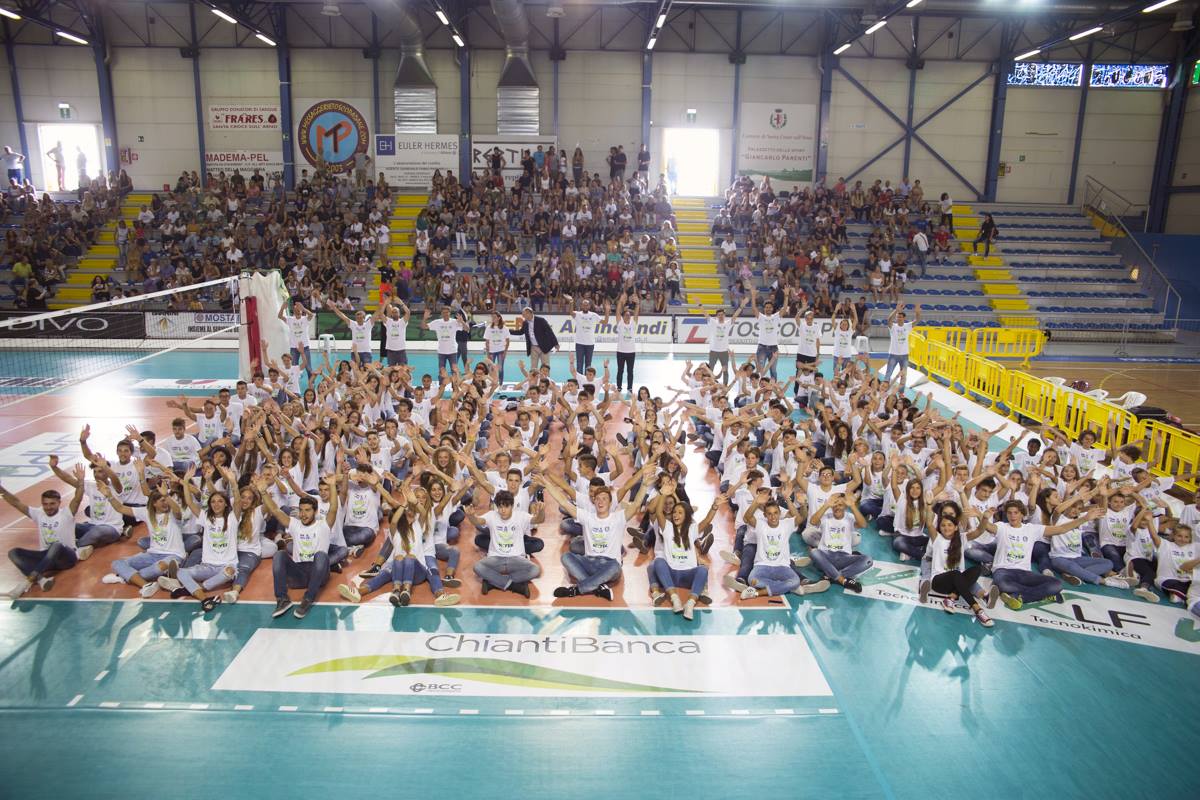 Pallavolo: ChiantiBanca insieme ai Lupi di Santa Croce